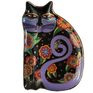 Royal Doulton Laurel Burch Feline Fantasy Fine Bone China Cat Trinket